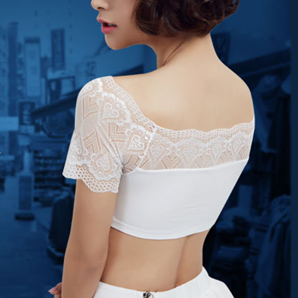 Wireless Bralette Crop Top Pad - Bralette Wireless Soft ulasan dan harga