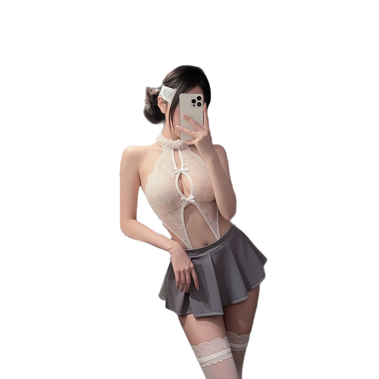 jimiko For Women's White Lace  - Lace Teddy Lingerie ulasan dan harga